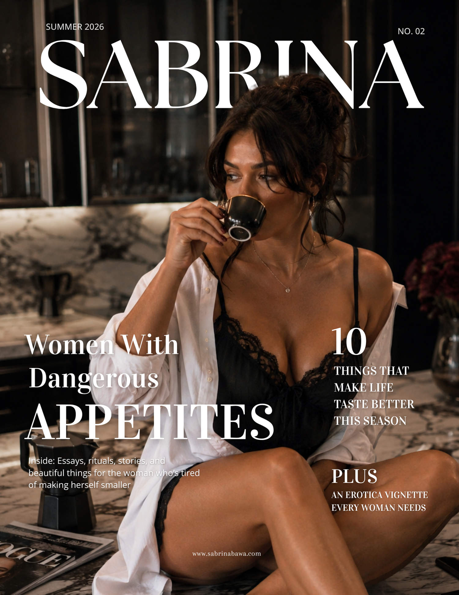 SABRINA magazine issue cover